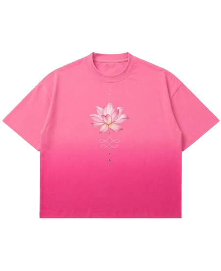 Lotus - Pink Sunfade Boxy Fit