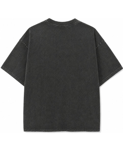 Vintage Fade Wash Oversized T-shirt Back Design