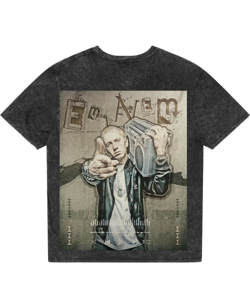 Acidwash Oversized T-shirt Back Design