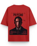 Red Oversized T-shirt Back Design