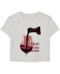 White Baby Tee Front Design