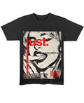 Black Regular Fit T-shirt Front Design