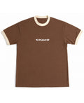 Mousse & Cream Ringer tee Front Design