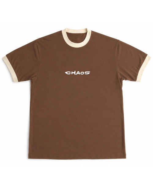 Mousse & Cream Ringer tee Front Design