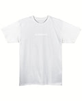 White Regular Fit T-shirt Front Design