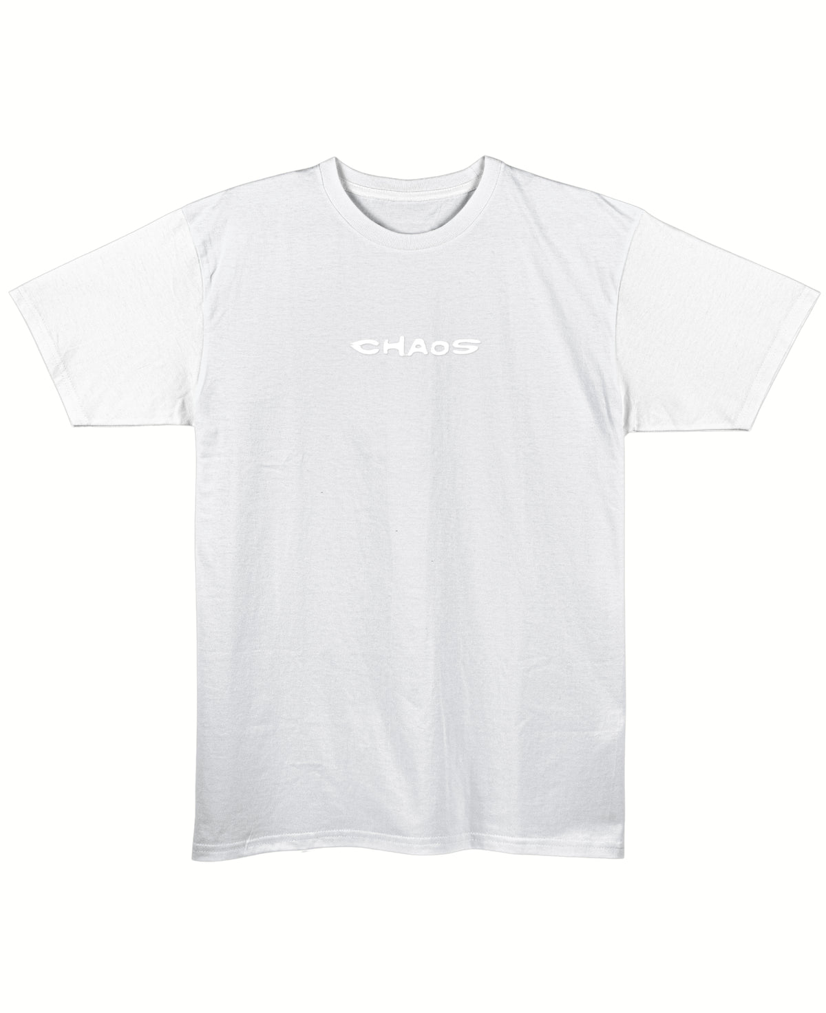 White Regular Fit T-shirt Front Design