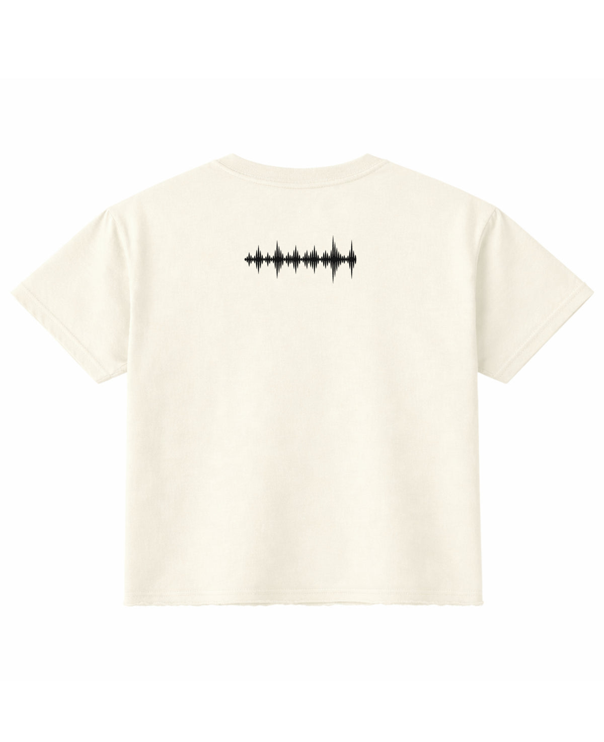 Off White Boxy Fit T-shirt Back Design