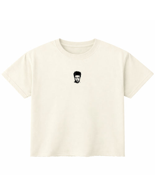 Off White Boxy Fit T-shirt Front Design