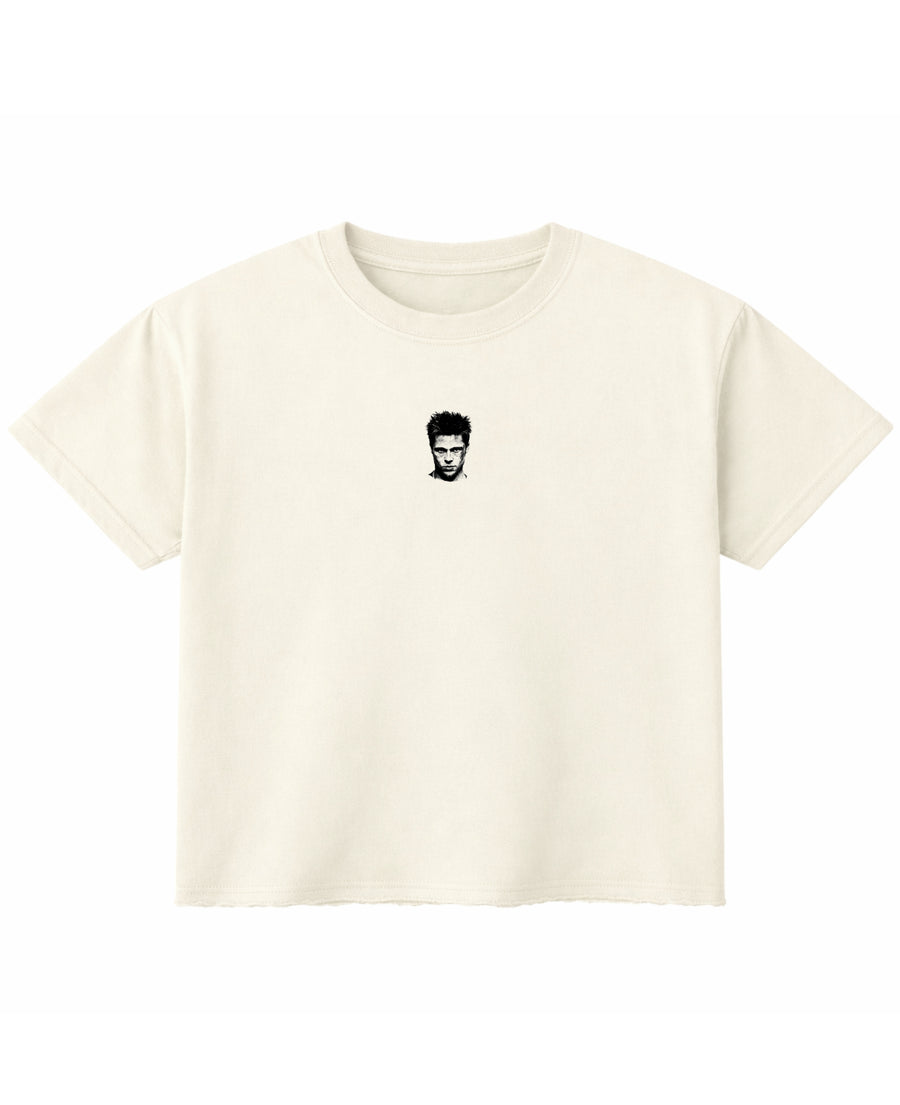 Off White Boxy Fit T-shirt Front Design