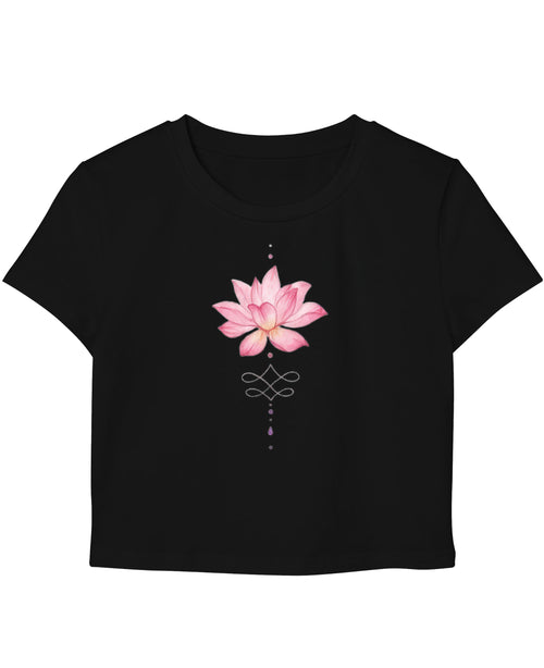 Black Baby Tee Front Design
