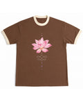 Mousse & Cream Ringer tee Front Design
