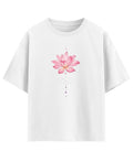 White Oversized T-shirt Front Design