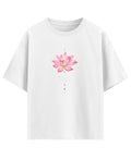 White Oversized T-shirt Front Design