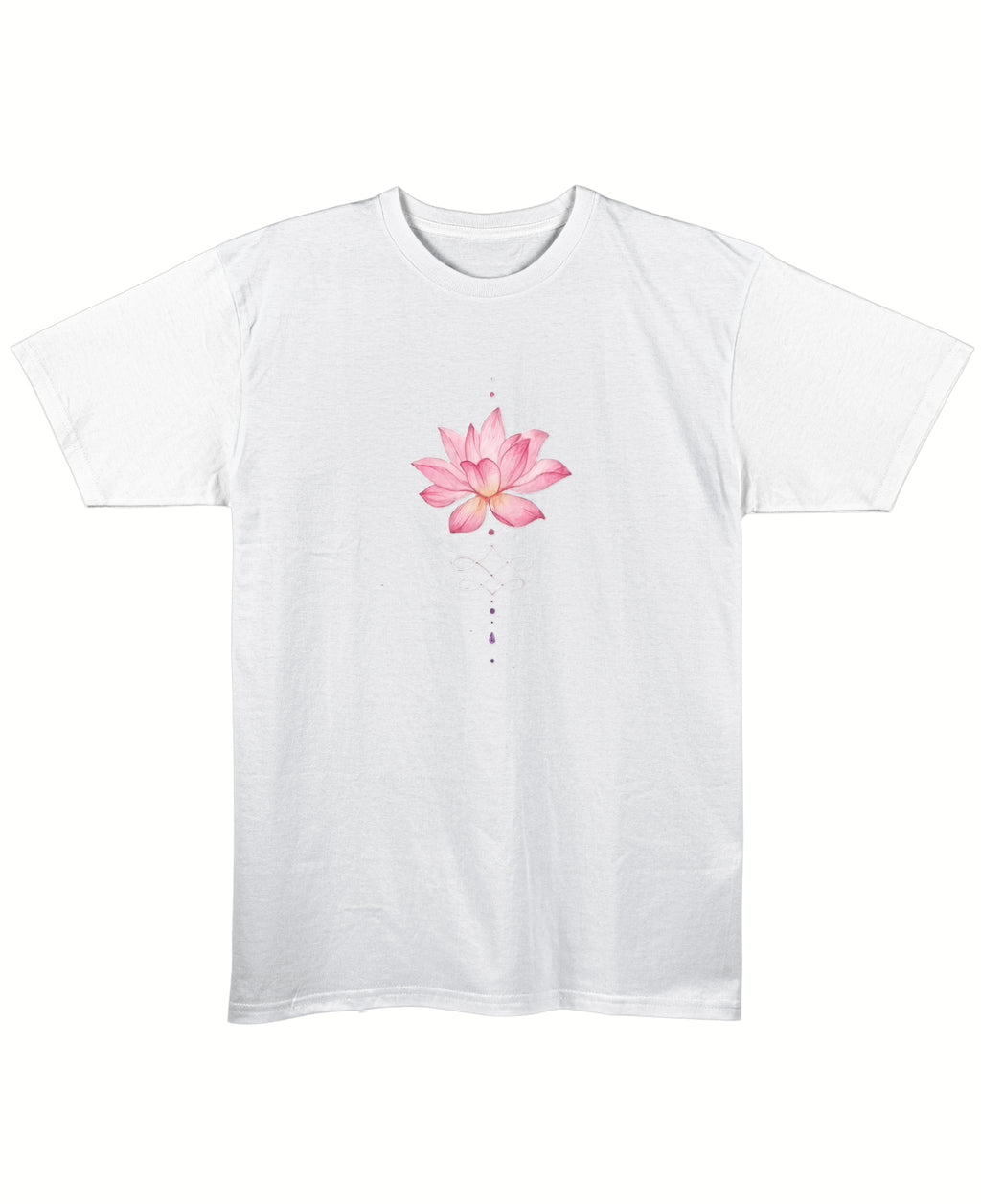 White Regular Fit T-shirt Front Design