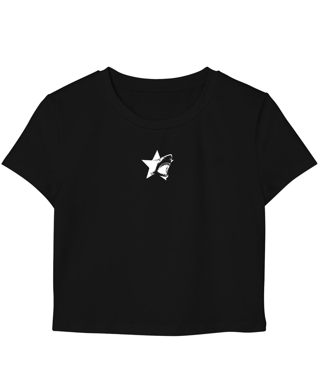 Black Baby Tee Front Design