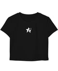 Black Baby Tee Front Design