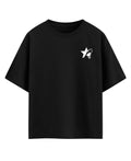 Black Oversized T-shirt Front Design