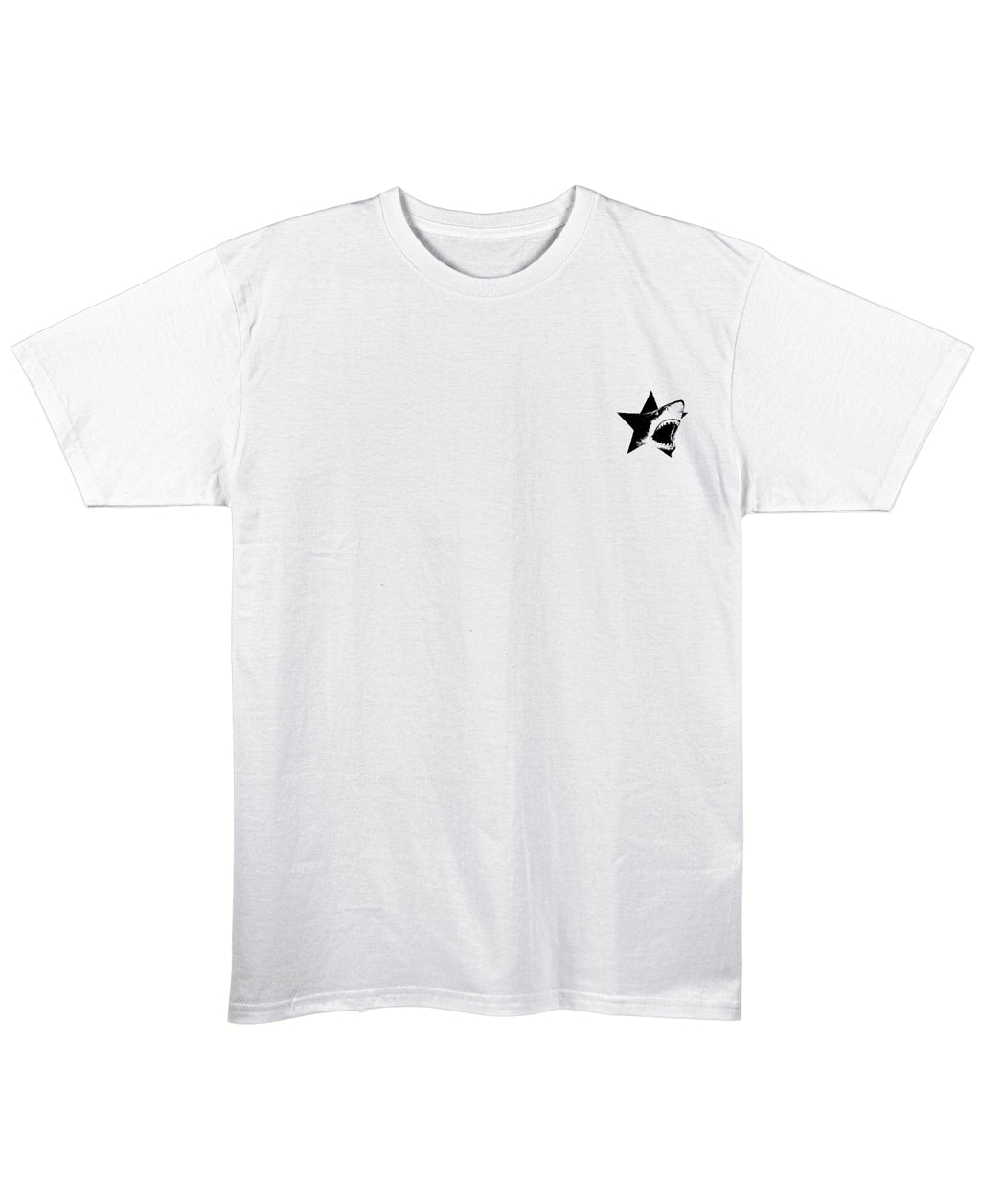 White Regular Fit T-shirt Front Design