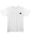 White Regular Fit T-shirt Front Design