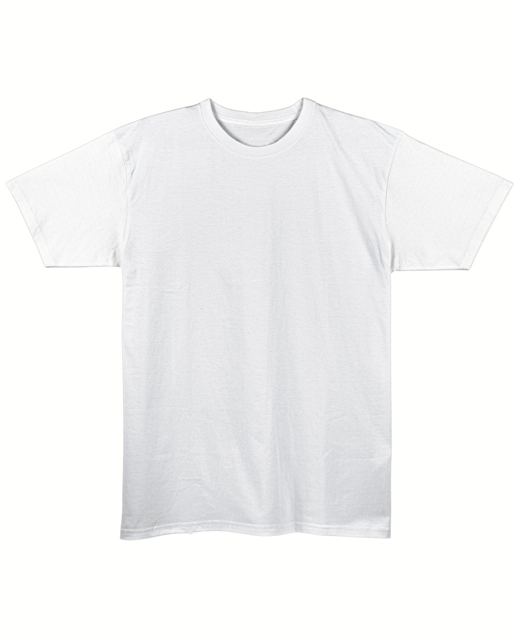 White Regular Fit T-shirt Front Design