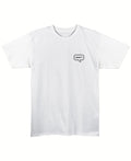White Regular Fit T-shirt Front Design