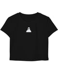 Black Baby Tee Front Design