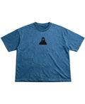 Denim Wash Boxy Fit T-shirt Front Design