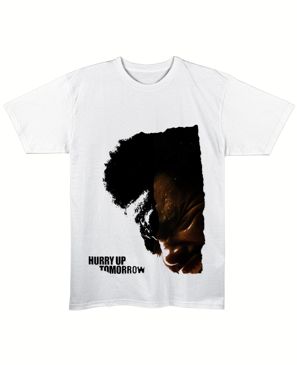 White Regular Fit T-shirt Front Design