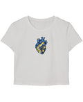 White Baby Tee Front Design