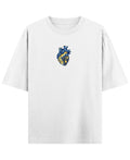 White Oversized T-shirt Front Design