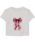 White Baby Tee Front Design